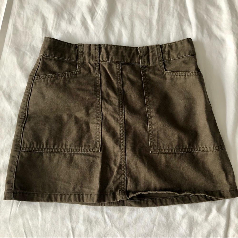 OLIVE SKIRT